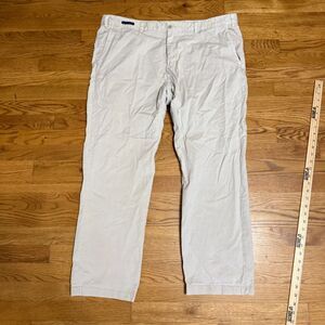 Paul & Shark Flying‎ Chinos Beige Flat Front Cotton Mens Pants 42x28